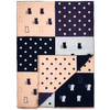 Patchwork Szalik damski duży bawełniany szal niepowtarzalny XA-3-1