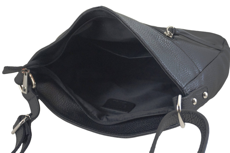 Torebka codzienna skórzana damska - Brązowa jasna