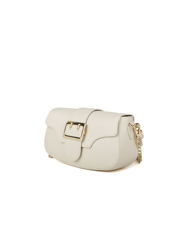 Jasnobeżowa listonoszka crossbody Giulia Monti GM1550 D37
