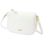 Skórzana damska listonoszka torebka przez ramię z kieszeniami MiaMore