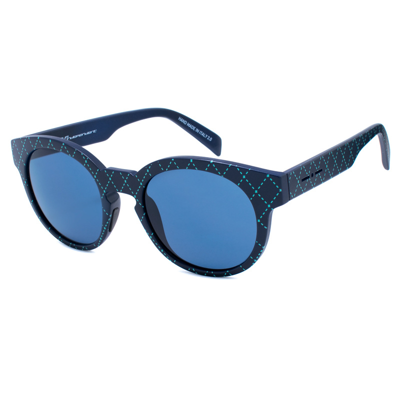 Okulary ITALIA INDEPENDENT 0909T-CAM-022. Okulary przeciwsłoneczne, Kolor czarny zielony. Kobieta.