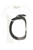 BIAŁY T-SHIRT MĘSKI Z KRÓTKIM RĘKAWEM TRUSSARDI