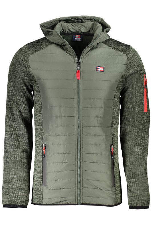 ZIELONA MĘSKA KURTKA SPORTOWA Norway 1963