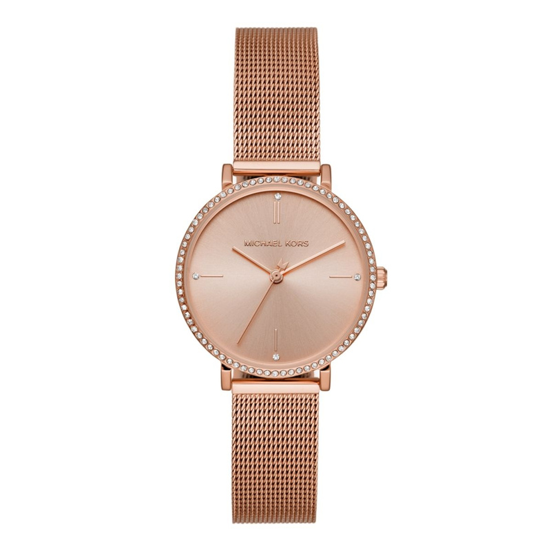 Zegarek MICHAEL KORS MK7122. Kwarcowy, Kolor różowy. Kobieta.