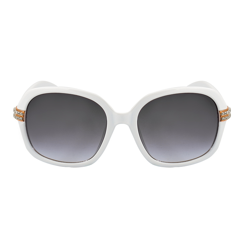 Okulary GUESS GF0405-5921W. Okulary przeciwsłoneczne, Kolor biały. Kobieta.