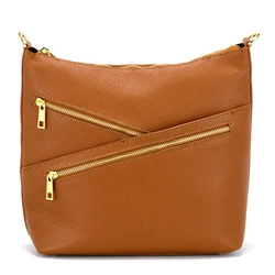 MiaMore damska listonoszka skóra naturalna torba na ramię z kieszeniami