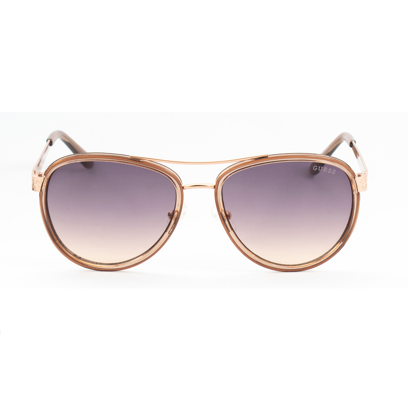 Okulary GUESS GF6188-5747Z. Okulary przeciwsłoneczne, Kolor różowy. Kobieta.