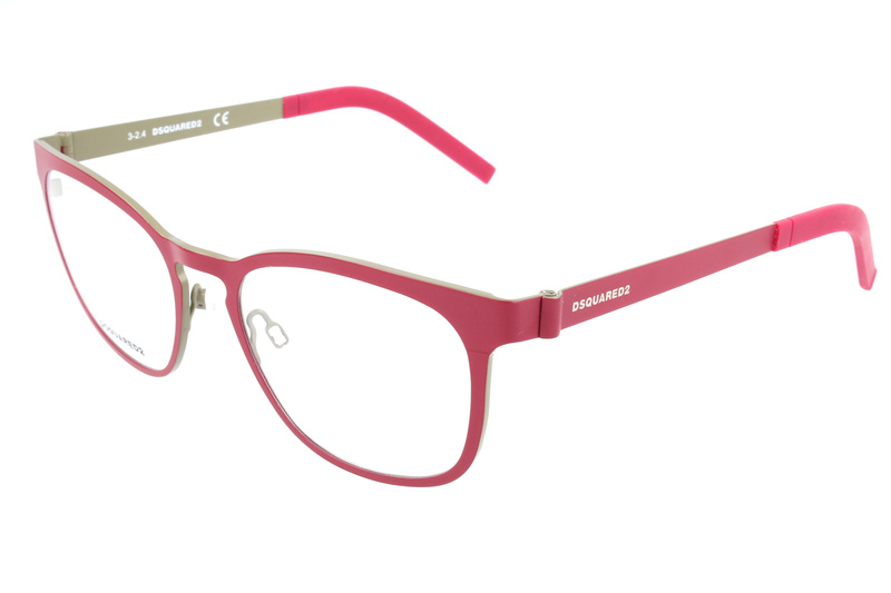 Okulary DSQUARED2 DQ5184-068-51. Okulary, Kolor czerwony. Kobieta.