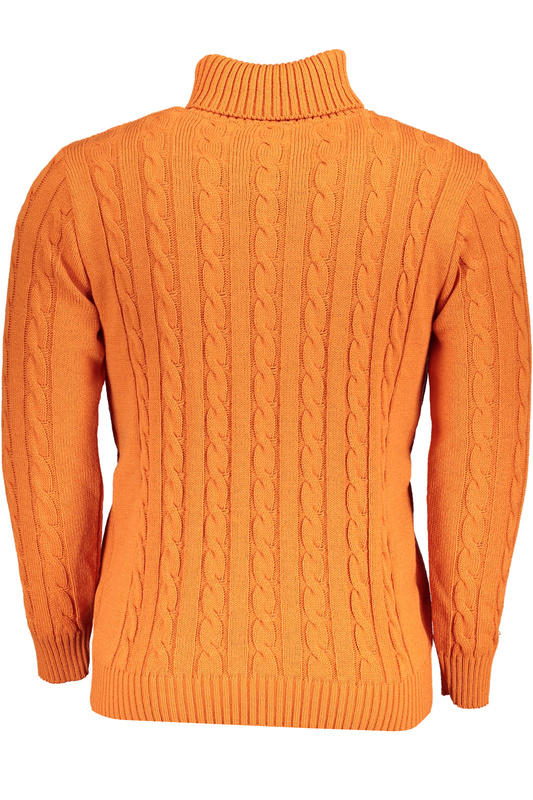 POMARAŃCZOWY SWETER MĘSKI US GRAND POLO