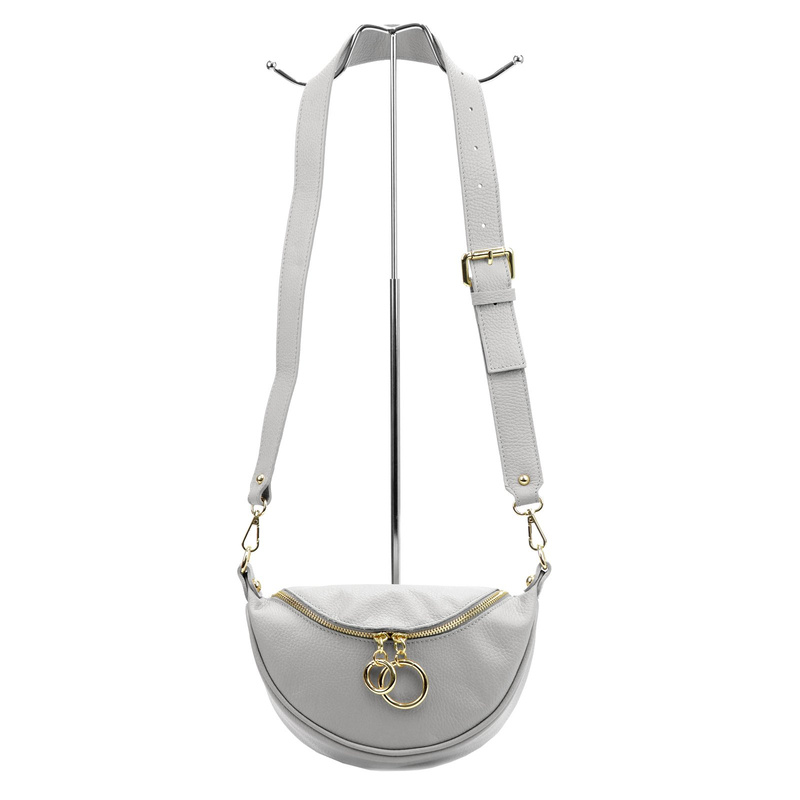 Vera Pelle damska listonoszka skóra naturalna torebka przez ramię miejska