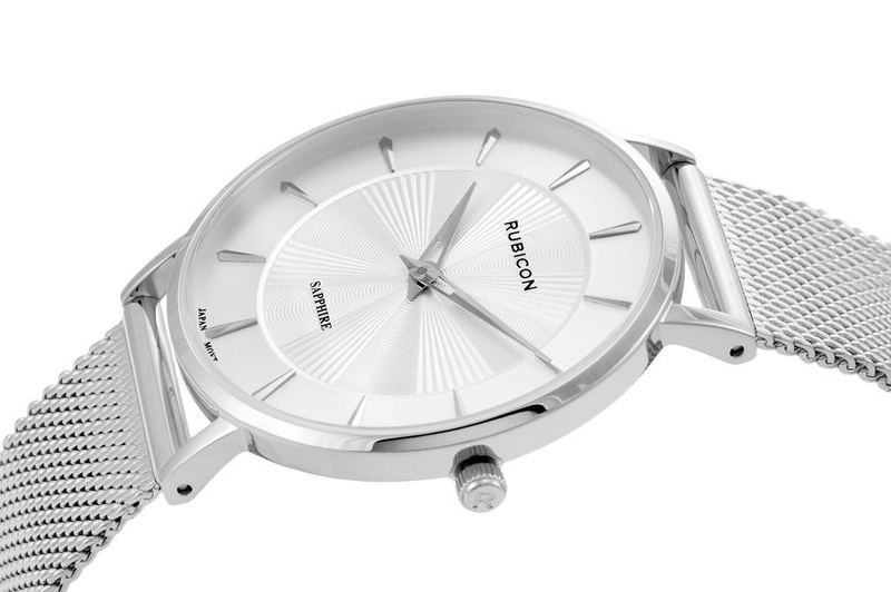 ZEGAREK DAMSKI RUBICON RNBD76 - SZAFIROWE SZKŁO (zr618a)