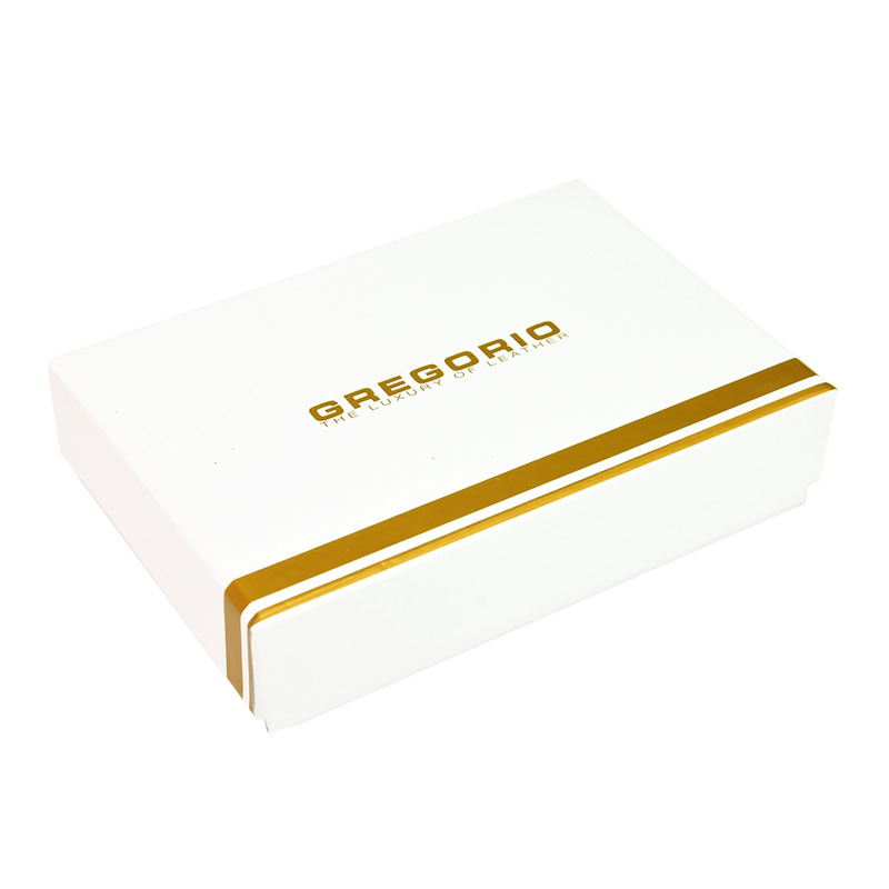 Lakierowany damski portfel z naturalnej skóry Gregorio BTS-117