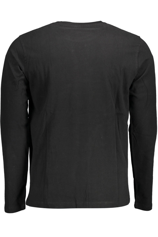 US POLO T-SHIRT MĘSKI Z DŁUGIM RĘKAWEM CZARNY