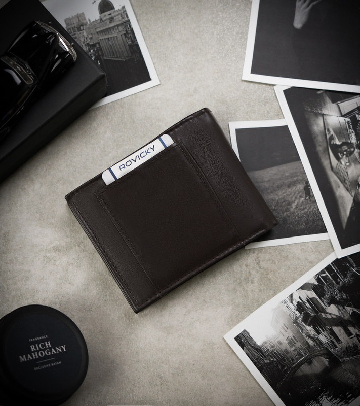 Always Wild męski portfel skóra naturalna poziomy rozbudowany system RFID