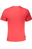 CZERWONY T-SHIRT MĘSKI Z KRÓTKIM RĘKAWEM GIAN MARCO VENTURI