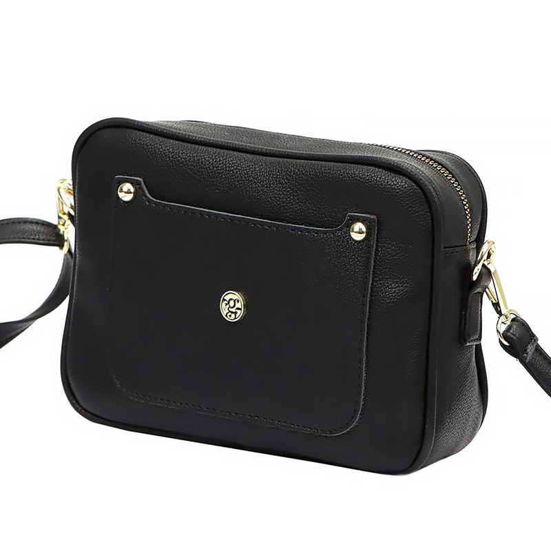 Gregorio damska listonoszka torebka przez ramię skóra eko z kieszeniami