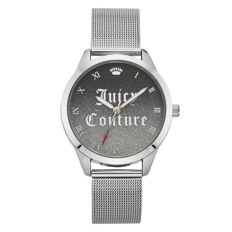 Zegarek JUICY COUTURE JC1279BKSV. Kwarcowy, Kolor szary. Kobieta.