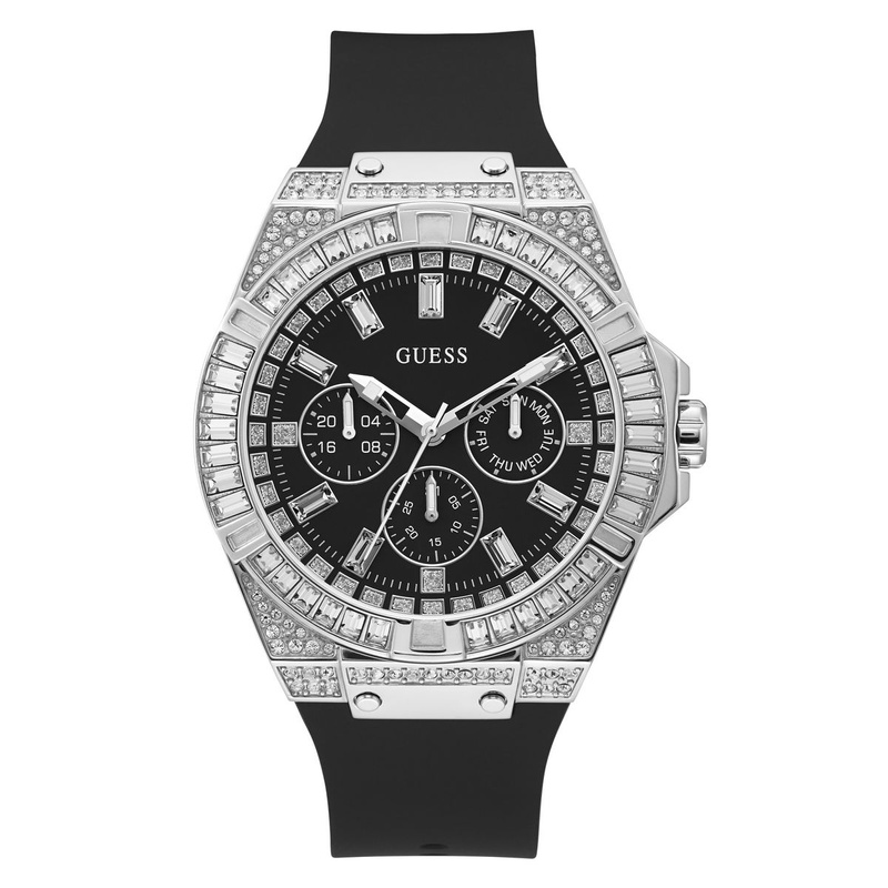 Zegarek GUESS GW0208G1. Kwarcowy, Kolor czarny. Mężczyzna.