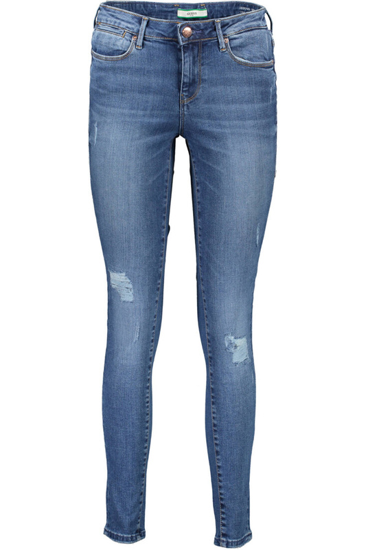 GUESS JEANS JEANS JEANS DAMSKI NIEBIESKI