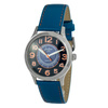 Zegarek JUSTINA 11876A. Kwarcowy, Kolor niebieski. Unisex.