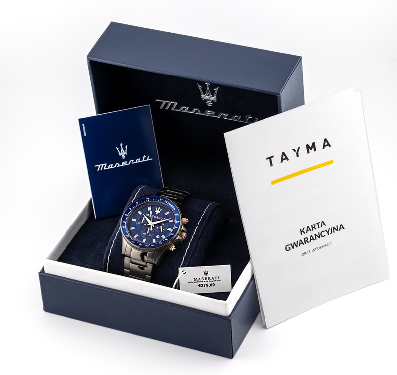 ZEGAREK MĘSKI MASERATI Sfida R8873640008 (zs031a)