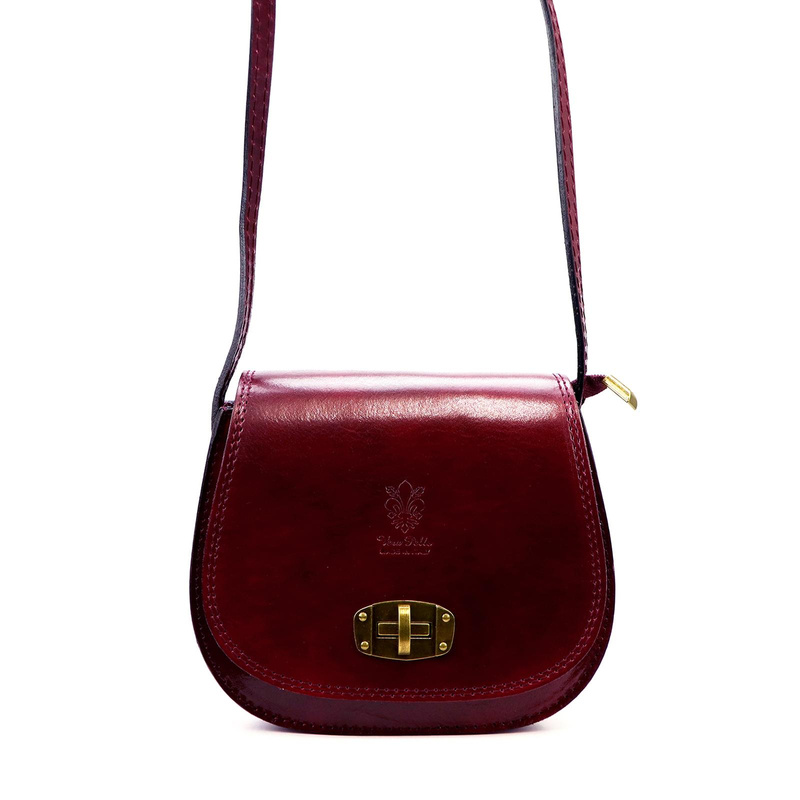 Gregorio Klasyczna damska listonoszka skóra naturalna torebka na ramię