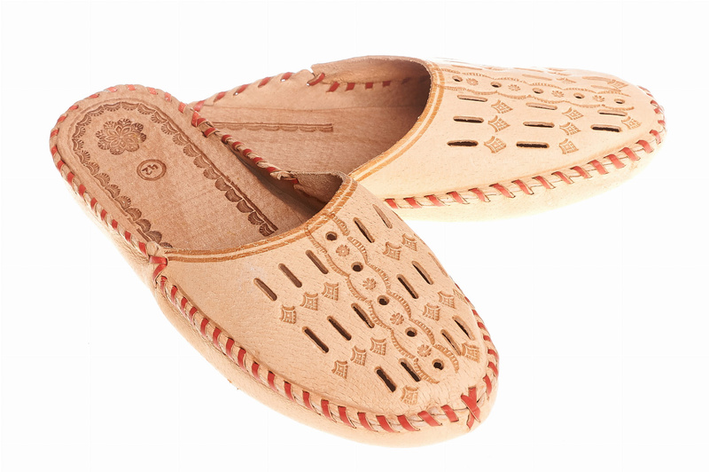 Wójciak Podhale męskie kapcie skóra naturalna zabudowane styl góralski