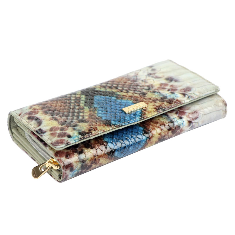 Elegancki damski portfel skórzany PATRIZIA RFID