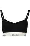 Czarny biustonosz typu bralette Calvin Klein LV00QF8994