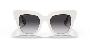 Okulary BURBERRY BE4364-39958G. Okulary przeciwsłoneczne, Kolor biały. Kobieta.