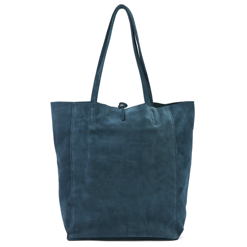 Patrizia damska shopperbag duża skóra naturalna zamszowa torebka na ramię