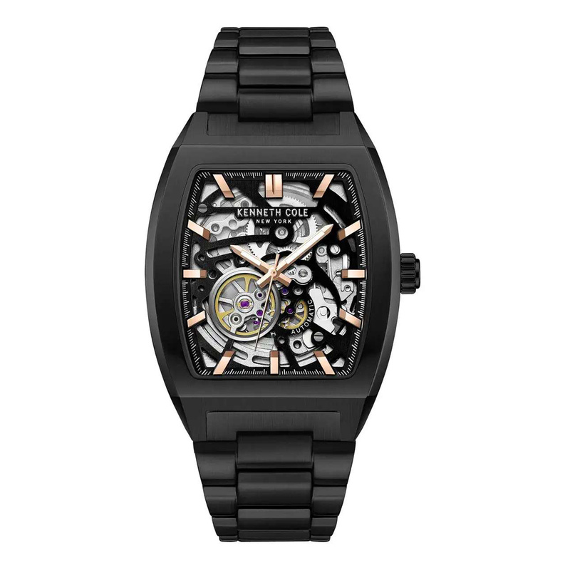 Zegarek KENNETH COLE KCWGY0058601. Automatyczny, Kolor szary. Mężczyzna.