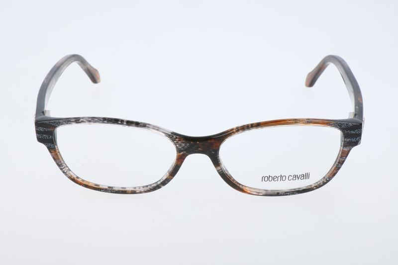 Okulary ROBERTO CAVALLI RC5035-050. Okulary korekcyjne, Kolor brązowy. Kobieta.