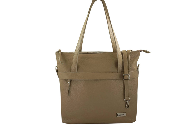 Torebka skórzana shopperbag na ramię Barberini's