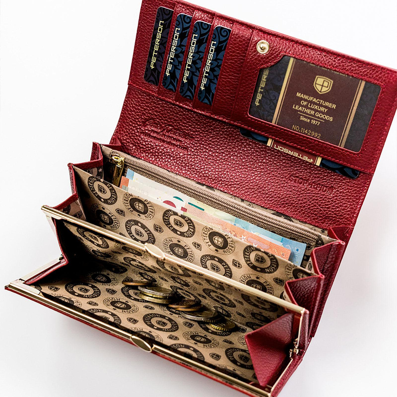 skóra naturalna Damski zestawy na prezent Peterson PTN ZD8