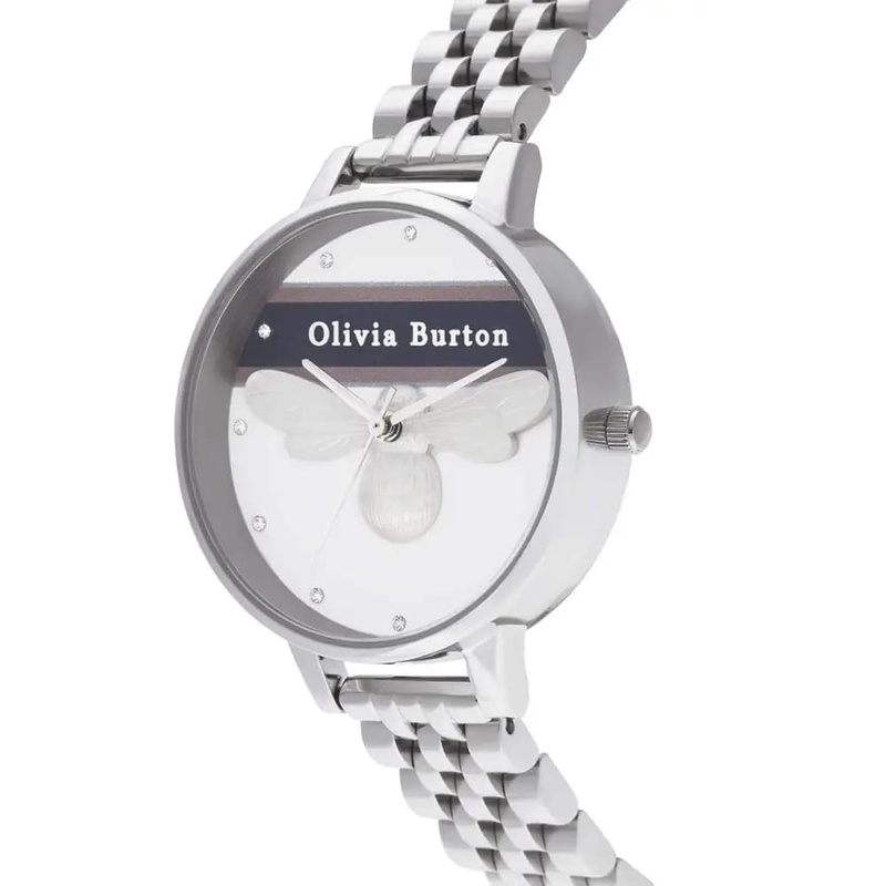 Zegarek OLIVIA BURTON OB16VS07. Kwarcowy, Kolor biały. Kobieta.