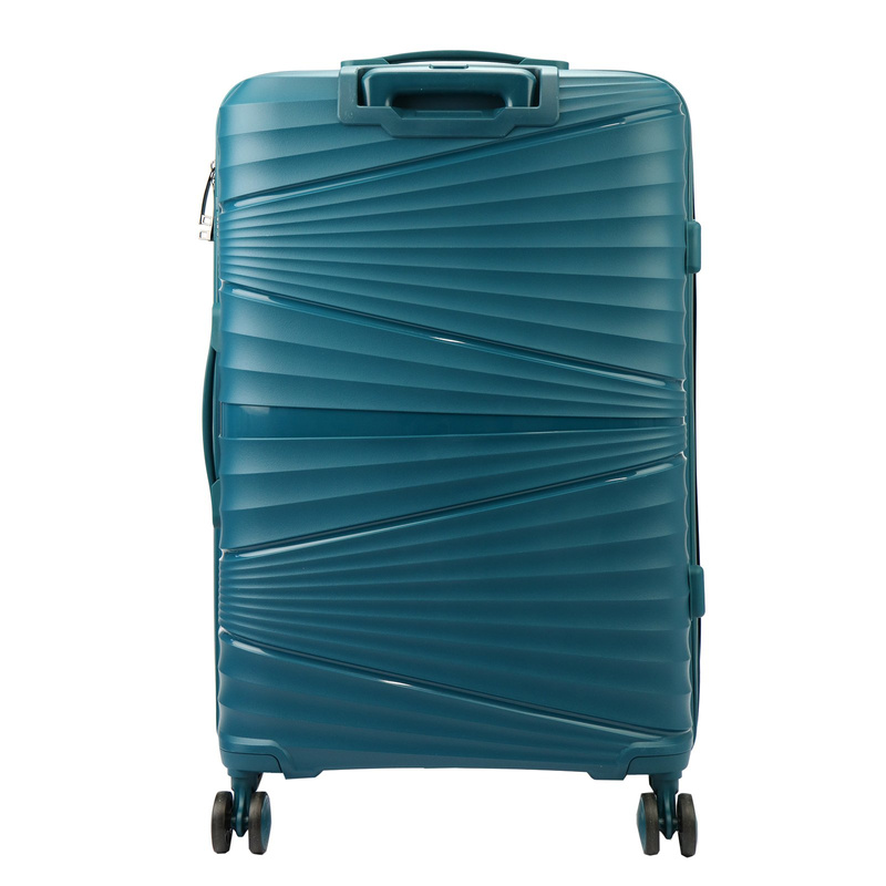 Jony zestaw trzech walizek podróżnych na kółkach z kosmetyczką ABS