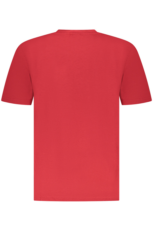 CZERWONA KOSZULKA MĘSKA Z KRÓTKIM RĘKAWEM US GRAND