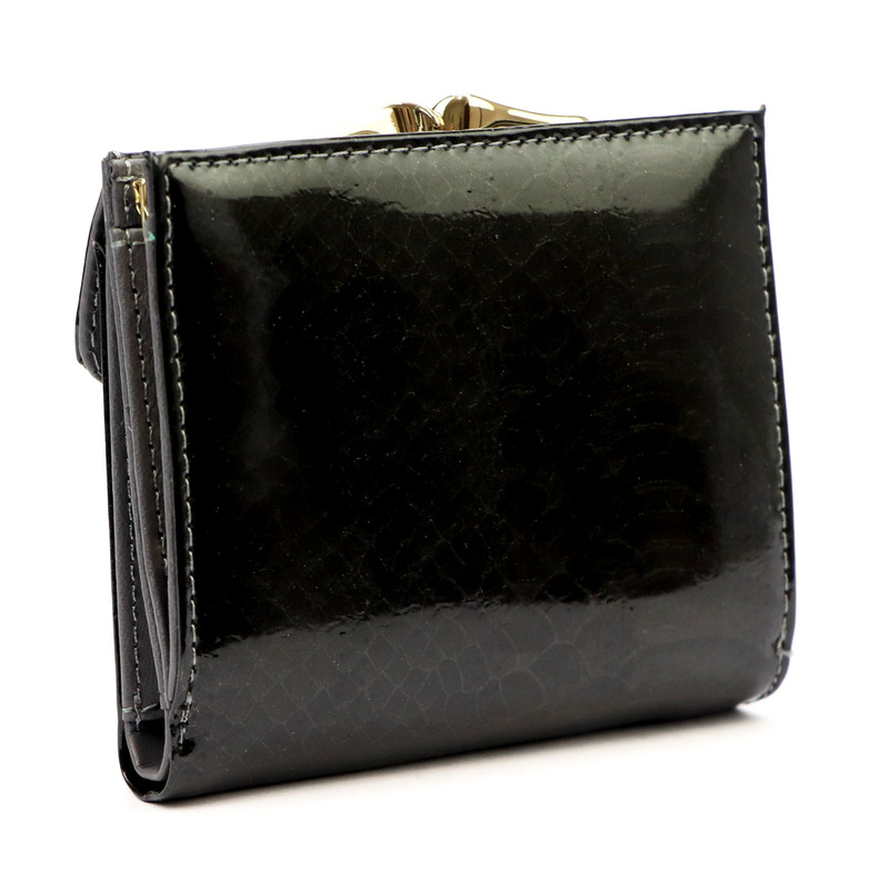 Lakierowana mała damska portmonetka Milano Design