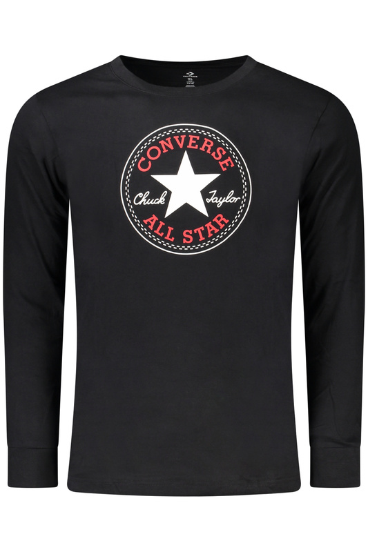 Czarny T-shirt chłopięcy Converse 966243