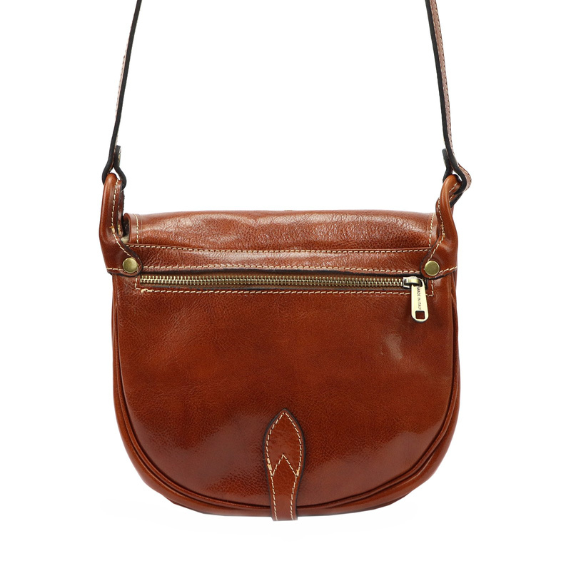 Florence damska listonoszka skóra naturalna torebka na ramię klapa magnes