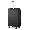 Duża walizka miękka XL 29'' SOLIER SOFTFLEX 2240 czarno-czerwona