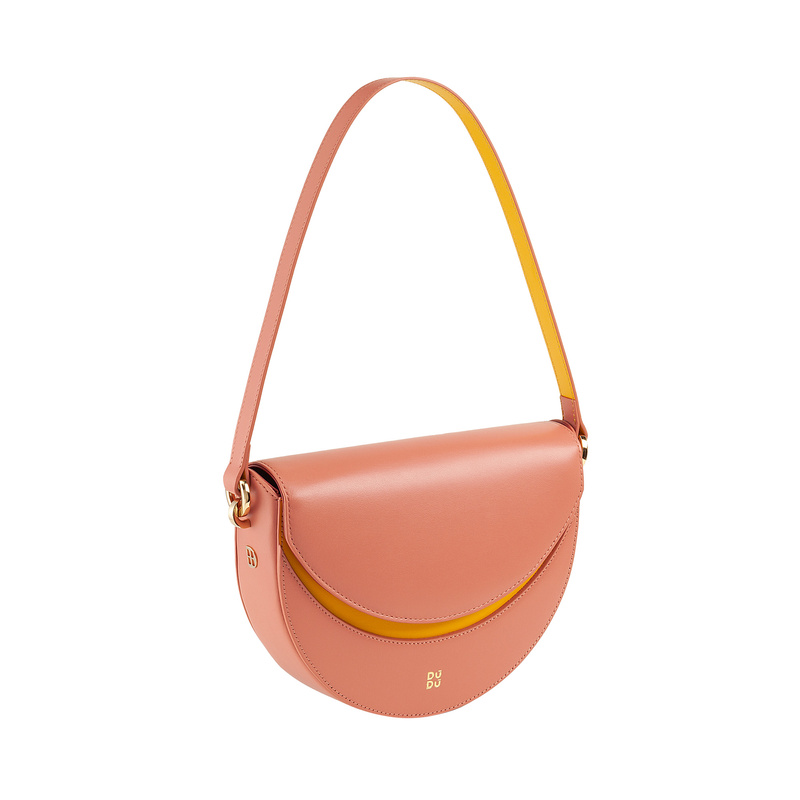 DuDu damska designerska listonoszka na ramię skóra naturalna torebka