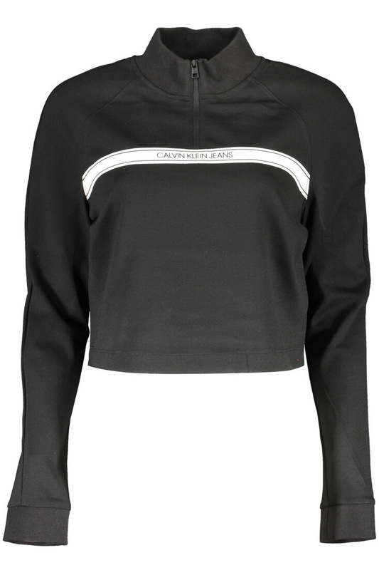 CALVIN KLEIN T-SHIRT Z DŁUGIM RĘKAWEM DAMSKI CZARNY