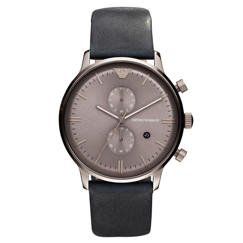 Zegarek ARMANI AR0388. Kwarcowy, Kolor szary. Mężczyzna.