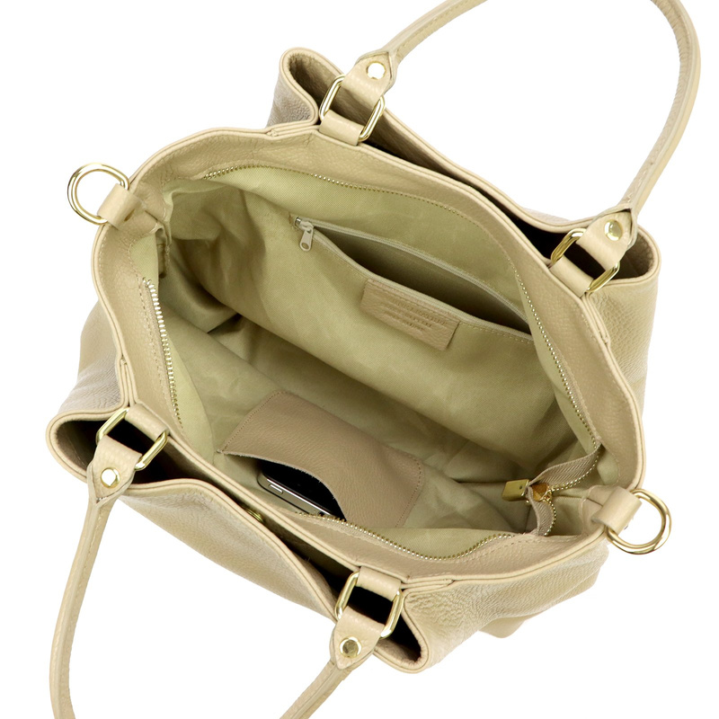 Gregorio Duża damska shopperbag skórzana torebka do ręki i na ramię