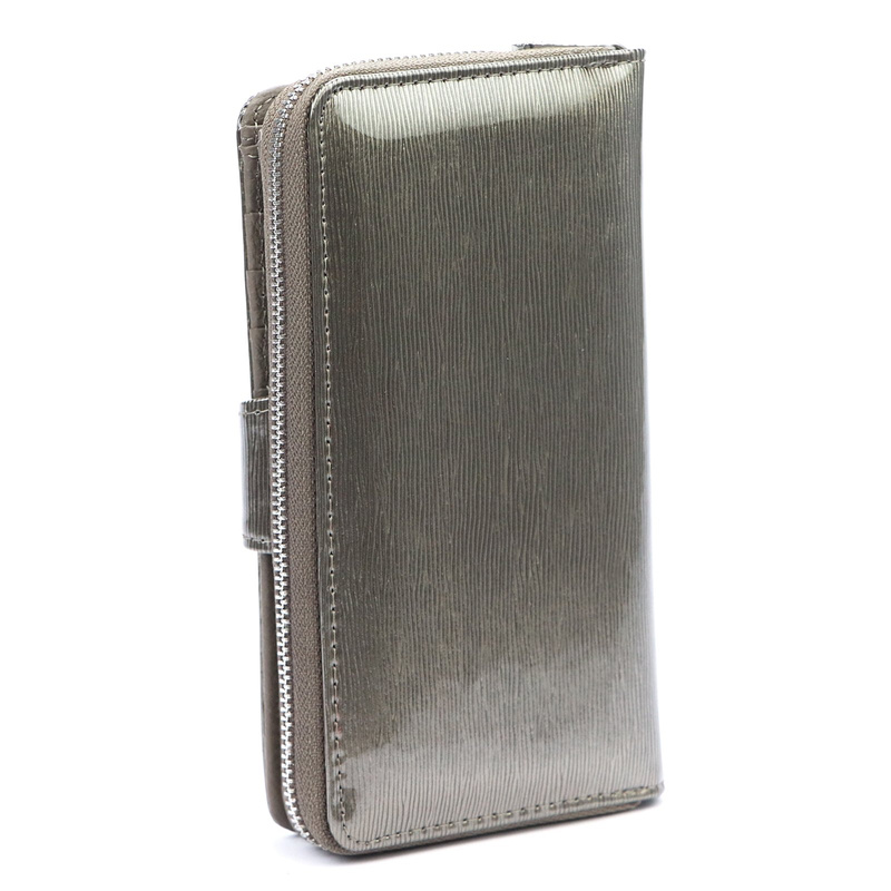 Pierre Cardin damski pionowy duży portfel skórzany podłużna portmonetka