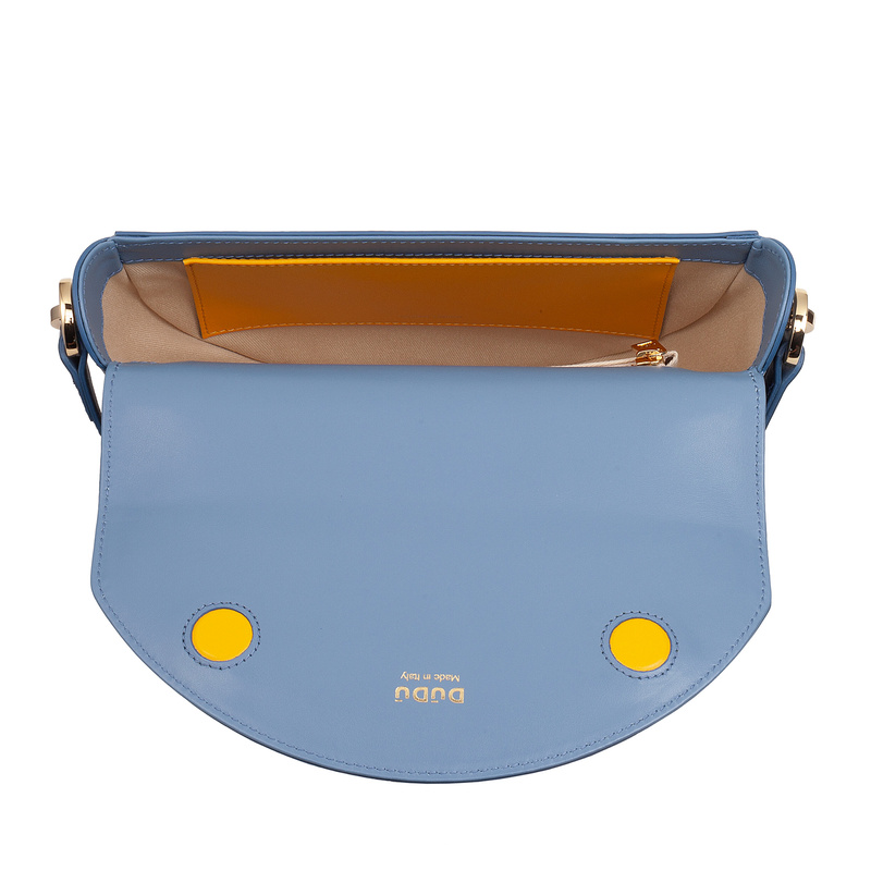 DuDu damska designerska listonoszka na ramię skóra naturalna torebka