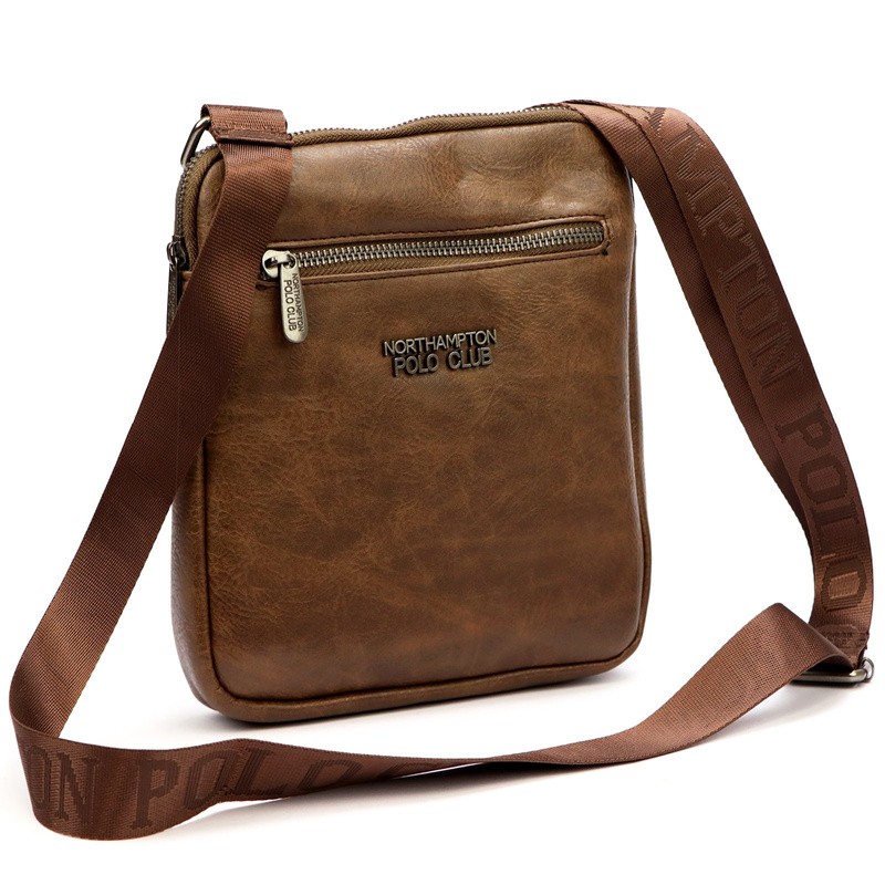 Northampton Polo Club męska saszetka przez ramię skóra naturalna miejska