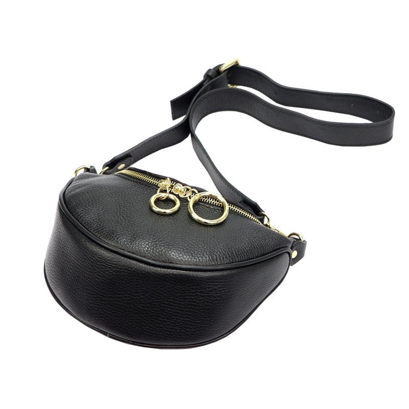 Vera Pelle damska listonoszka skóra naturalna torebka przez ramię miejska